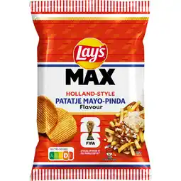 Albert Heijn Lay's Max Holland-style patatje mayo pinda aanbieding