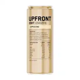 Albert Heijn Upfront Eiwit ijskoffie cappuccino smaak aanbieding