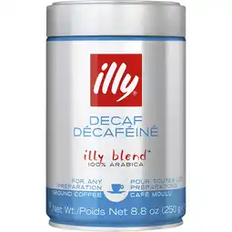 Albert Heijn illy Decaf 100% Arabica snelfiltermaling aanbieding