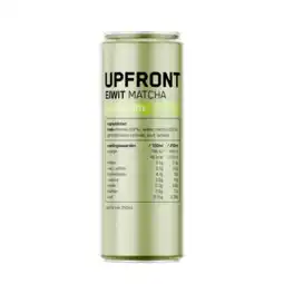 Albert Heijn Upfront Eiwit matcha latte smaak aanbieding