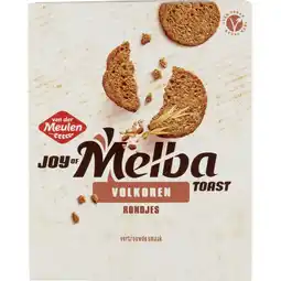 Albert Heijn Van der Meulen Melbatoast volkoren rondjes aanbieding