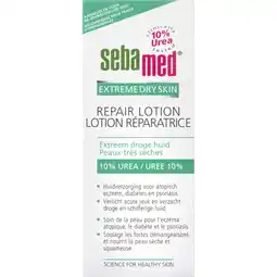 Albert Heijn Sebamed Extreme dry urea repair lotion 10% aanbieding