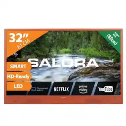 Bol.com Salora LANGATON32SO tv 81,3 cm (32) HD Smart TV Wifi Oranje aanbieding