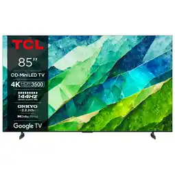 MediaMarkt Tcl 85c855 - Ultra Hd 4k Mini-led-tv 85 Inch 2024 aanbieding