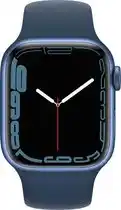 Bol.com Apple Watch Series 7 - 41 mm - 4G - GPS - Blauw aanbieding