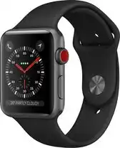 Bol.com Apple Watch Series 3 - Smartwatch - GPS + Cellular - 38mm - Spacegrijs aanbieding