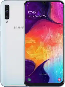 Bol.com Samsung Galaxy A50 - 128GB - Wit aanbieding