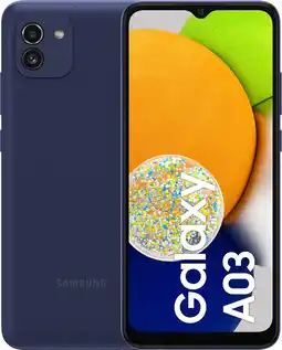 Bol.com Samsung Galaxy A03 (2022) - 64 GB - Blauw aanbieding