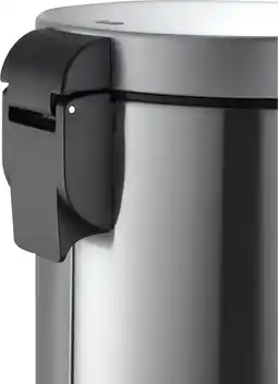 Bol.com EKO - Serene pedaalemmer 30 liter - Stainless steel Plastic - mat RVS - Prullenbak aanbieding