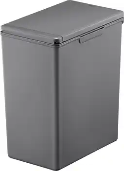 Bol.com EKO - Morandi Touch 20 liter - Plastic - grijs - Prullenbak aanbieding