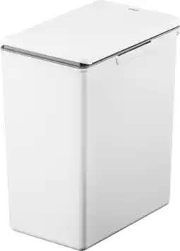 Bol.com EKO - Morandi Touch 20 liter - Plastic - wit - Prullenbak aanbieding