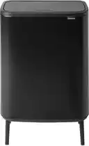 Bol.com Brabantia Bo Touch Bin Hi Prullenbak - 60 liter - 1 vak - Matt Black aanbieding