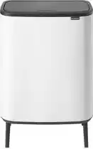 Bol.com Brabantia Bo Touch Bin Hi Prullenbak - 60 liter - 1 vak - White aanbieding