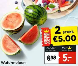 Vomar Voordeelmarkt Watermeloen aanbieding