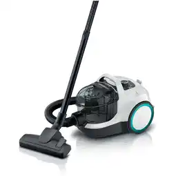 Bol.com Bosch ProHygienic BGC21HYG1 - Stofzuiger zonder zak - Wit aanbieding