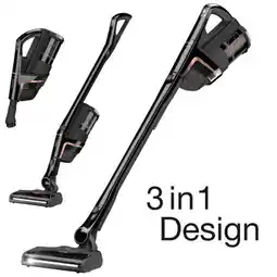 Expert Miele Triflex HX2 Runner Steelstofzuiger zonder zak Zwart aanbieding