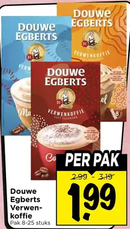 Vomar Voordeelmarkt Douwe Egberts Verwenkoffie aanbieding