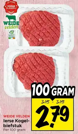 Vomar Voordeelmarkt lerse Kogelbiefstuk aanbieding