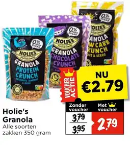 Vomar Voordeelmarkt Holie's Granola aanbieding