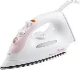 Bol.com Bestron AEA6088P Super Steam Stoomstrijkijzer Roze/Wit aanbieding