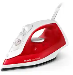 Bol.com Philips EasySpeed GC1742/40 - Strijkijzer - Rood aanbieding