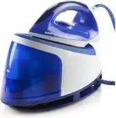 Bol.com Domo DO1069S - Stoomgenerator - Keramische zoolplaat - Wit/blauw aanbieding