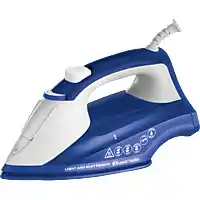 Bol.com Russell Hobbs Light & Easy Brights Strijkijzer / Stoomstrijkijzer 26483-56 - Donkerblauw aanbieding
