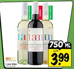 Vomar Voordeelmarkt I Am Wijn aanbieding