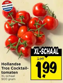Vomar Voordeelmarkt Hollandse Tros Cocktail tomaten aanbieding
