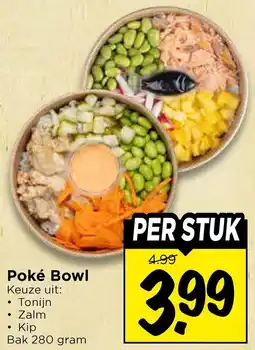 Vomar Voordeelmarkt Poké Bowl aanbieding