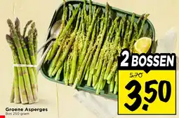 Vomar Voordeelmarkt Groene Asperges aanbieding
