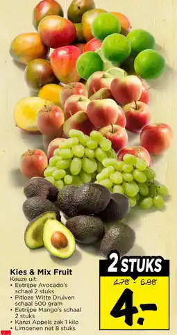 Vomar Voordeelmarkt Kies & Mix Fruit aanbieding