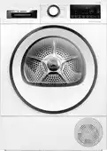 Bol.com Bosch Serie 6 WQG245DCFG -Wasdroger -9kg- Zelfreinigende condensor - - Warmtepompdroger - Zeer stil aanbieding