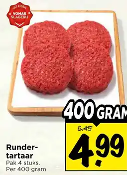 Vomar Voordeelmarkt Rundertartaar aanbieding