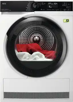 Bol.com AEG TR968V4C 9000X AbsoluteCare Pro - Warmtepomp droger - EcoLine - 8 kg aanbieding
