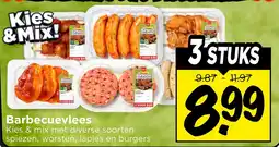Vomar Voordeelmarkt Barbecuevlees aanbieding