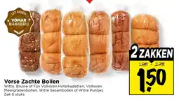 Vomar Voordeelmarkt Verse Zachte Bollen aanbieding
