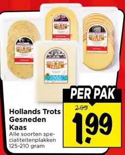 Vomar Voordeelmarkt Hollands Trots Gesneden Kaas aanbieding