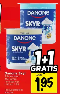 Vomar Voordeelmarkt Danone Skyr aanbieding