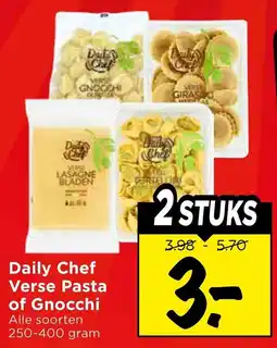 Vomar Voordeelmarkt Daily Chef Verse Pasta of Gnocchi aanbieding