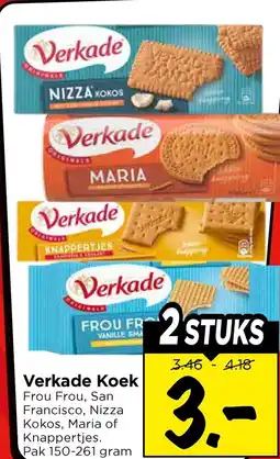 Vomar Voordeelmarkt Verkade Koek aanbieding