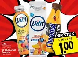 Vomar Voordeelmarkt Vifit of Chocomel Protein aanbieding