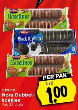 Vomar Voordeelmarkt Nora Dubbelkoekjes aanbieding