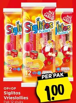 Vomar Voordeelmarkt Siglitos Vrieslollies aanbieding