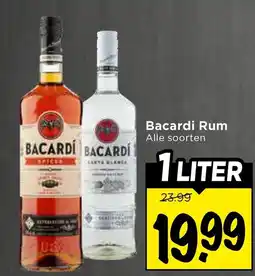 Vomar Voordeelmarkt Bacardi Rum aanbieding