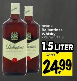 Vomar Voordeelmarkt Ballantines Whisky aanbieding