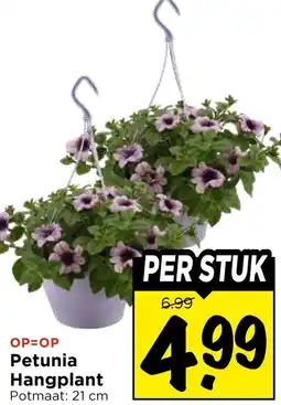 Vomar Voordeelmarkt Petunia Hangplant aanbieding