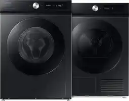 Coolblue Samsung WW90DB7U94GBU3 AI Wash + Samsung DV90DB7845GBU3 QuickDrive aanbieding