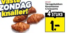 Vomar Voordeelmarkt Versgebakken Roomboter Croissants aanbieding