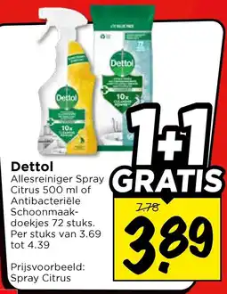 Vomar Voordeelmarkt Dettol aanbieding